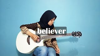 Download lagu Imagine Dragons - Believer - Fingerstyle Guitar Cover by Lifa Latifah (arr. Eddie van der Meer) mp3