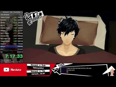 [WR] Persona 5 NG+ Speedrun 11:51:27 [Part 2]
