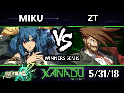 S@X 252 GGXRD2 - Miku RockShooter (Dizzy) Vs. ZT (Slayer) - Guilty Gear XRD Rev 2 Winners Semis