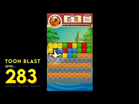 Toon Blast Level 283
