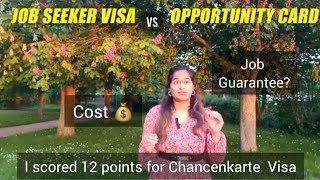 Move WITHOUT Job Offer with Germany Opportunity Card | Cost and Point Calculation for Visa
