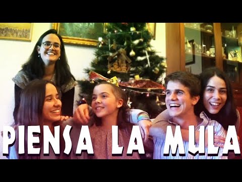 Villancico PIENSA LA MULA - Feliz Navidad y 2018 | Compuesto por Carmen Martorell