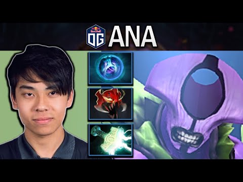 OG.ANA FACELESS VOID WITH FLEXIBLE BUILD AND 17 KILLS - DOTA 2 7.30 GAMEPLAY