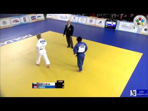 Judo 2013 Grand Prix Miami  Gurtsieva (RUS)  VS Perez (PUR) [ -70kg] Bronce
