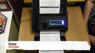 Fujitsu ScanSnap iX500 Sound and Speed Test