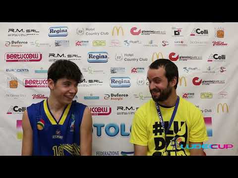 LUDECCUP 2021 - 8/12/2021 - LAZIO-FRIULI V. G. - INTERVISTA A FILIPPO VERZì (F.V.G.)