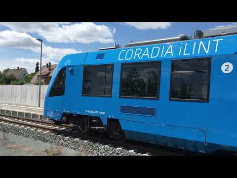 Mit Wasserstoff als Treibstoff: Alstom Coradia iLINT in Bindlach