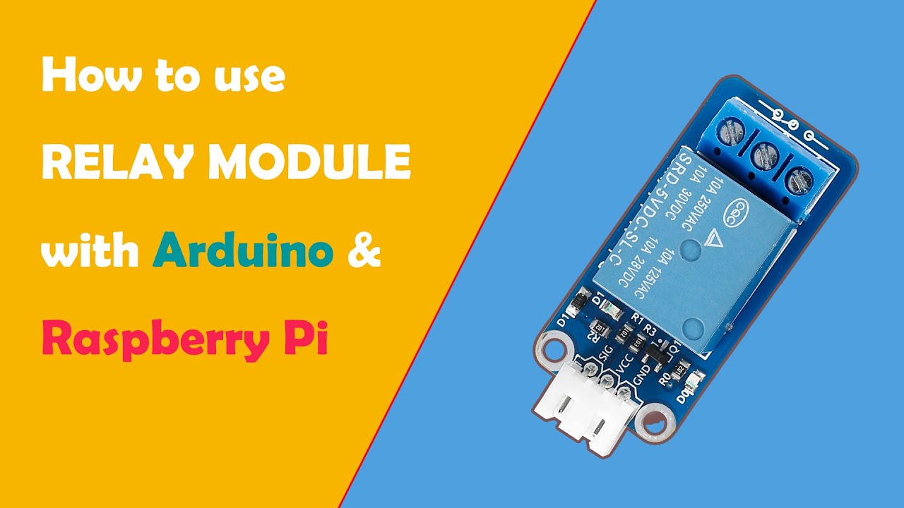 How to use 1-Channel DC 5V Relay Module(High-Level Trigger) with Arduino&Raspberry Pi