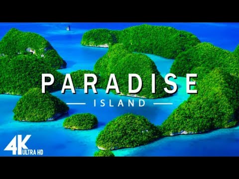 FLYING OVER PARADISE (4K UHD) - Relaxing Music With Beautiful Nature Videos - 4K UltraHD video