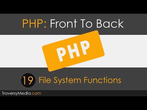 PHP Front To Back Part 1 Series Introduction