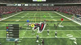 Falcons Vs Eagles Secondo quarto