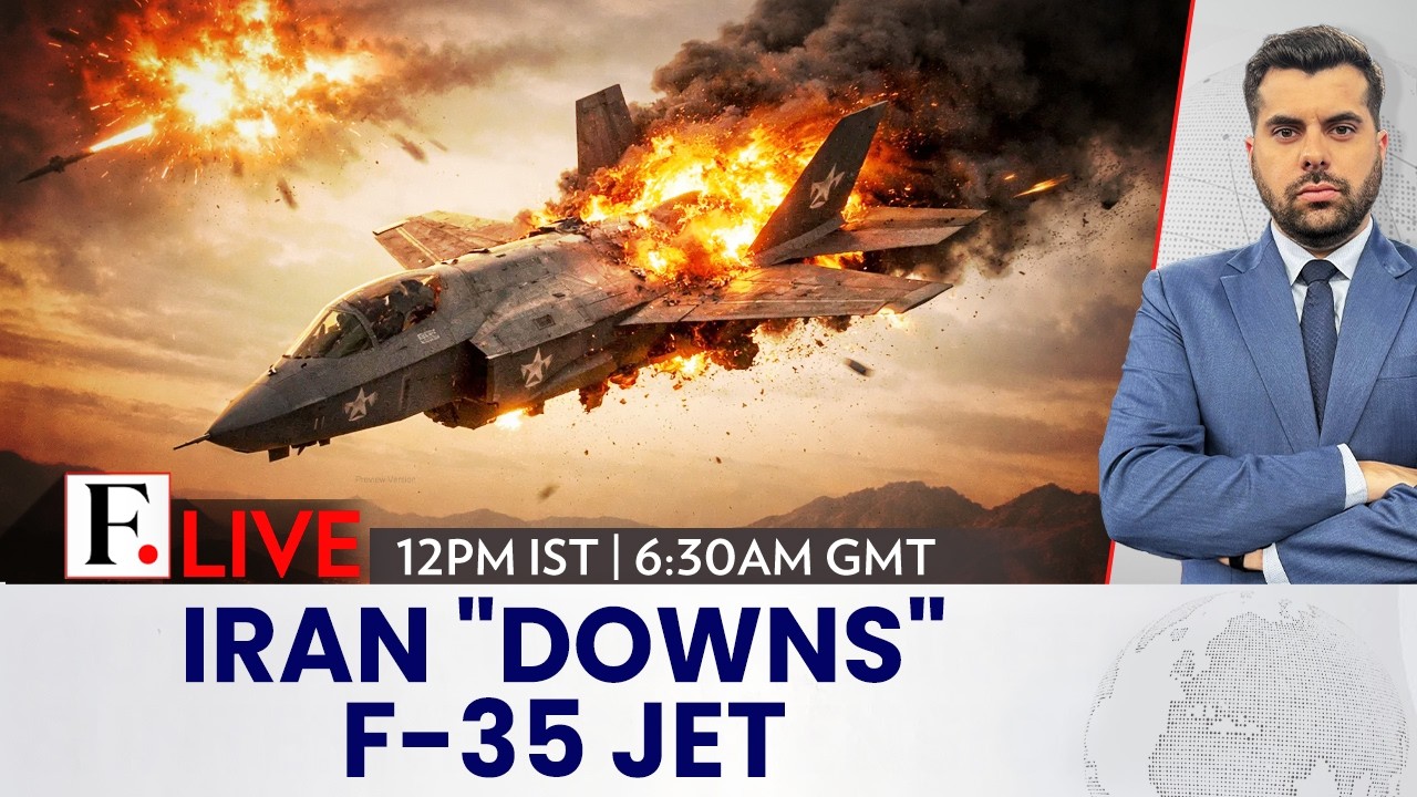 LIVE: Iran Claims Second US F-35 Jet Shot Down as West Asia War Rages | Firstpost Live | N18G
