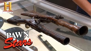 Antique Ottoman Empire Flintock Dag Pistols | Pawn Stars