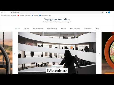 Teaser projet tuteuré association Voyageons avec Mina