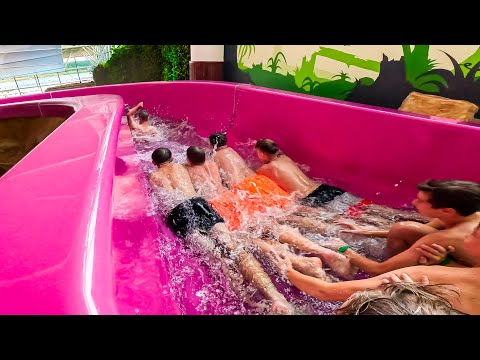 Waterslides at Termy Maltańskie in Poland