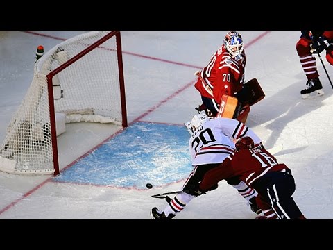 Toews sets up Saad to score on Holtby