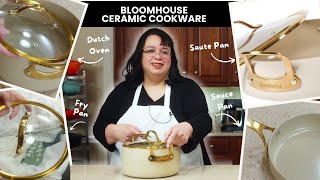 HELP! My Cookware Addiction Strikes Again: Bloomhouse Ceramic Nonstick Review!