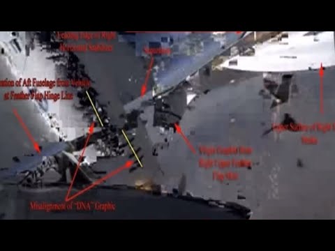 VSS Unity (SpaceShipTwo) Full Crash Video - Real Time Breakup Frames