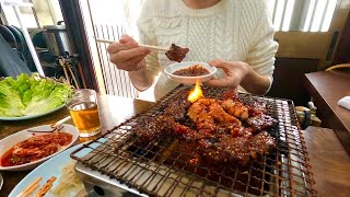 【福岡グルメ】きたなシュランで紹介された焼肉屋　玄風館（字幕あり）
