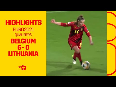 #REDFLAMES | #EURO2021 | Belgium - Lithuania 6-0