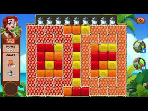 Lost Island Blast Adventure Level 2230 NO BOOSTERS - A S GAMING ✔️