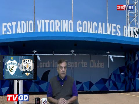 LONDRINA E.C. 2X1 HOPE - SUB-16  JOGO TREINO