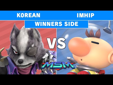 MSM 201 - 2GG | K0rean (Wolf) vs Imhip (Olimar) Winners Pools - Smash Ultimate