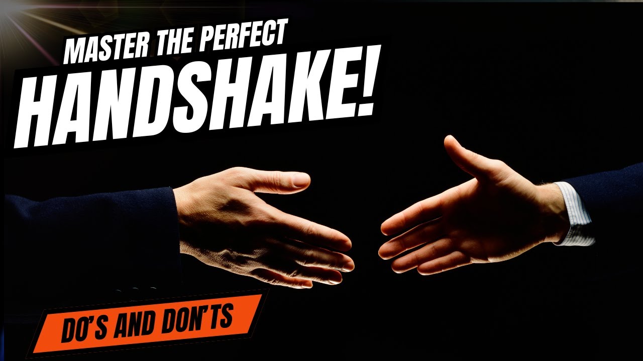 Master the Perfect Handshake  Make Your First Impression Count! 🤝✨
