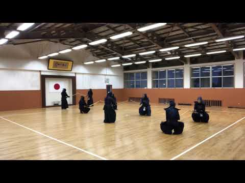 日曜稽古会（富山県砺波市）20210124一回り目