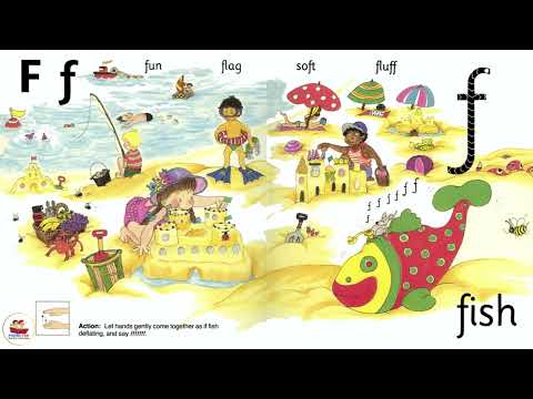 Jolly Phonics Story - Letter F from Group 3