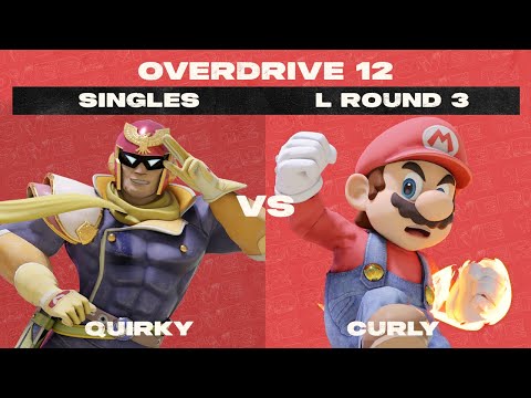 OVERDRIVE 12 | Losers Round 3 - Quirky vs Curly | Smash Ultimate SSBU