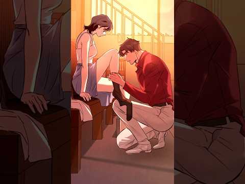 БАНДИТ НАДЕВАЕТ ЧУЛКИ ДЕВУШКЕ | МОМЕНТ ИЗ МАНХВЫ #манхва #manhwa #манга #озвучка