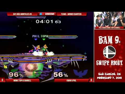 BAM #9 - Teams - Winner Quarters: MIOM|Toph & Darrell vs Kwan & Phil