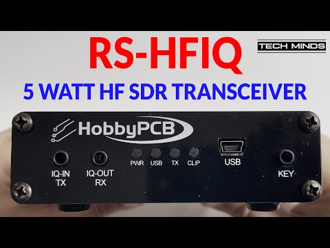 RS-HFIQ 5 Watt HF SDR Transceiver by HobbyPCB