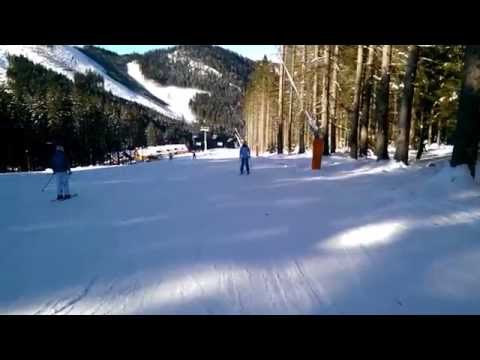 How to return to Chaty Jasna from Lúčky slope