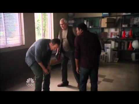Community: Troy and Pierce teach Jeff to fight.