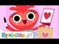 Making A Card For My Valentine Monster Song For Kids Rhymington Square