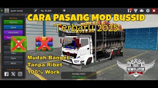 Download lagu CARA PASANG MOD BUSSID TERBARU 2025 TANPA ZARCHIVER mp3