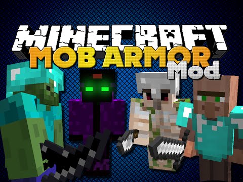 SSundee - Minecraft - MOB ARMOR MOD - NEW ARMOR, WEAPONS AND BOSSES