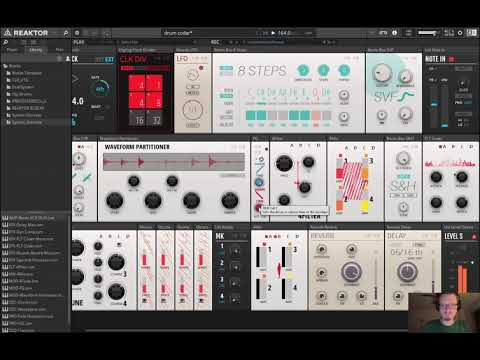 Using Reaktor 6 to Make a Modular Album