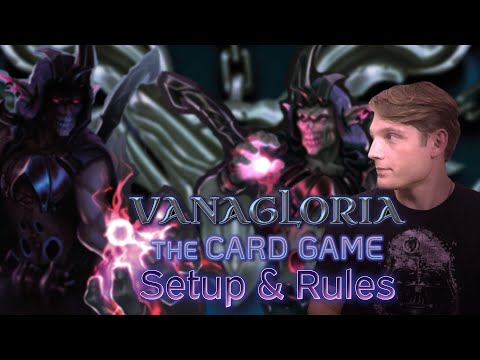 Vanagloria the Card Game Setup & Rules