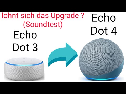 Amazon Echo Dot 4Gen. im Vergleich mit Dot 3 Gen.(lohnt sich das Upgrade?)
