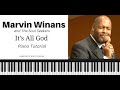 Marvin Winans It S All God Piano Tutorial Sheet Music Chords