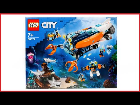 LEGO City 60379 Deep-Sea Explorer Submarine Speed Build