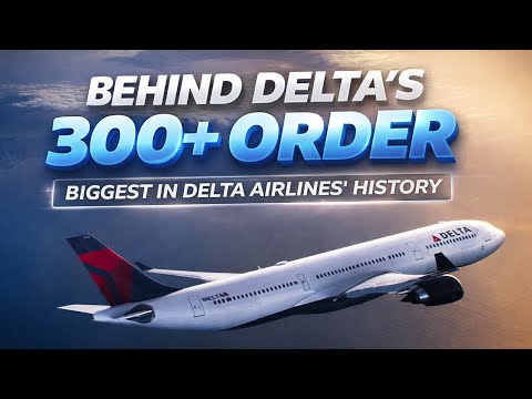 DELTA AIRLINE'S 300+ AIRCRAFT ORDER — The Biggest in ...
