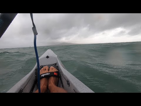 Kayaking in rough waters!