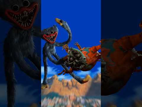 Huggy wuggy Vs Characters Poppy Playtime Chapter 4 #whoisstrongest#edit#4k#huggywuggy#poppyplaytime