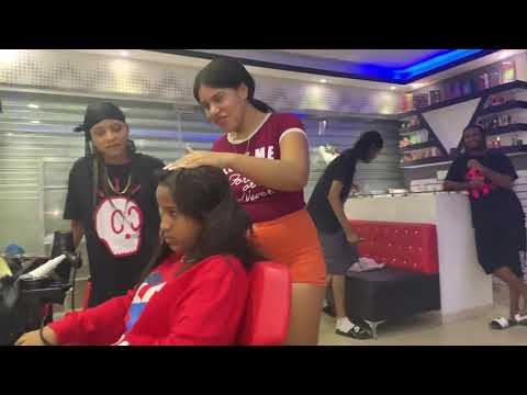 MELANY RS, LA NUMBER ONE, BABY J PRODUCIENDO, DABEATZS, MIGUEL LA PARA EN EL SALÓN DE BELLEZA💇🏻‍♀️