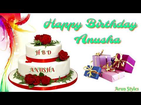 #Birthday wishes for #Anusha