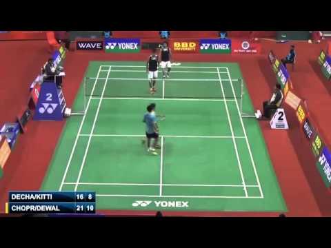 QF   2015 Indian Masters GPG   Pranaav J Chopra  Akshay Dewalkar vs P  Dechapol  Ketlen Kittinupong